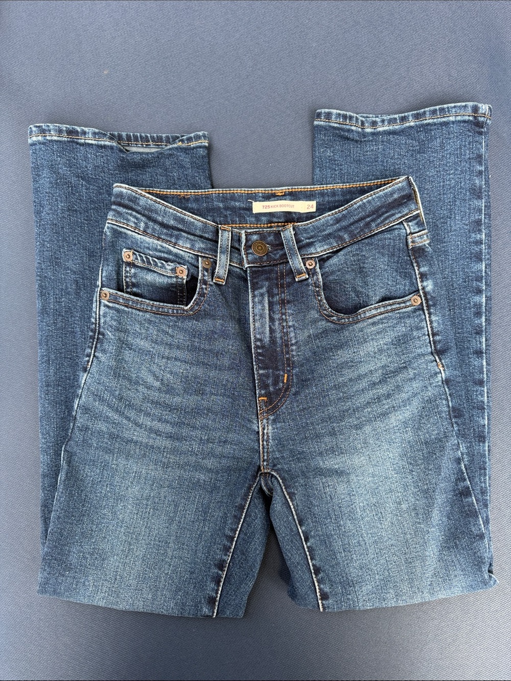 Levi's Blue Kick Bootcut Women's Jeans
